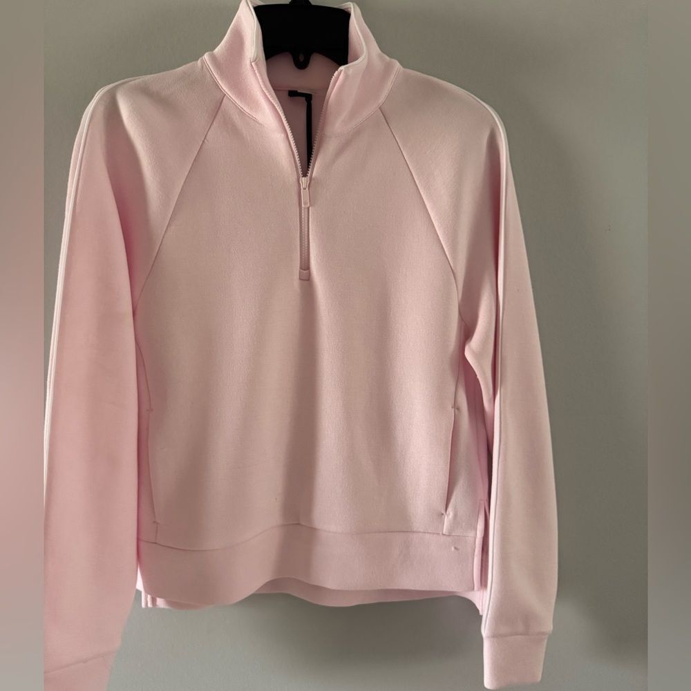 Calia Women's Pique Soft Scuba 1/4
Zip Pullover  XS NWT